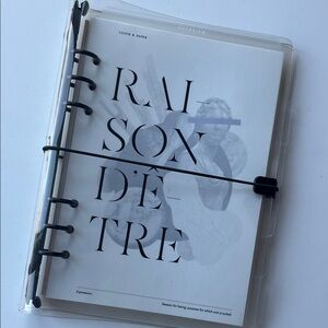 Cloth & Paper Vinyl 6 ring Planner Binder - A5